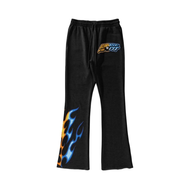 Blue and Orange sweatsuit