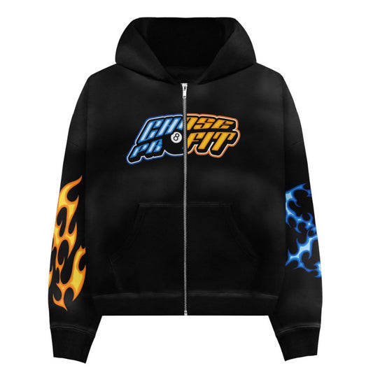 Blue and Orange sweatsuit