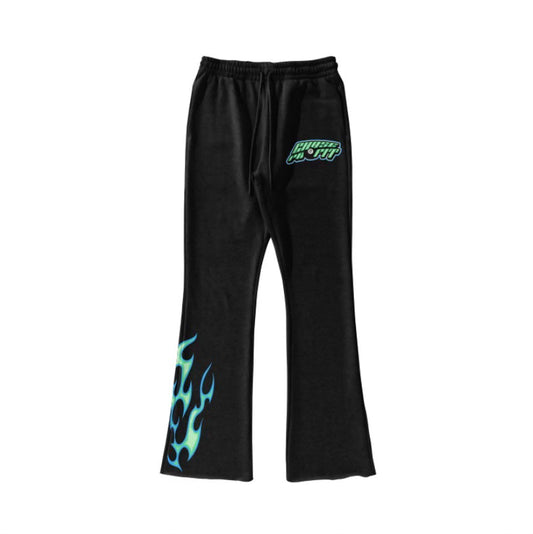 Green and Blue Sweatsuit