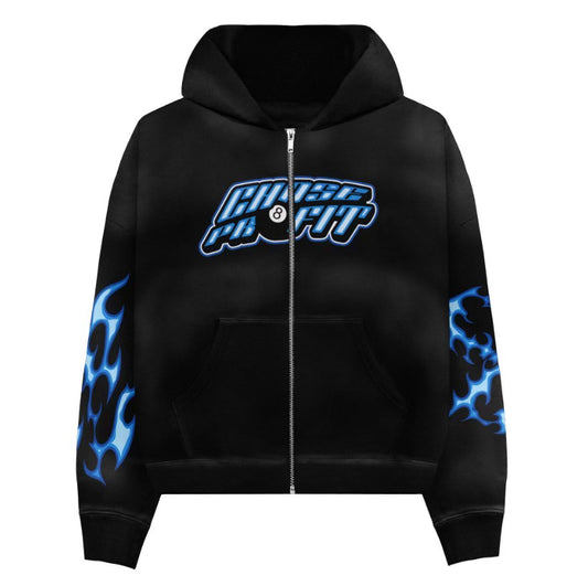 Blue sweatsuit