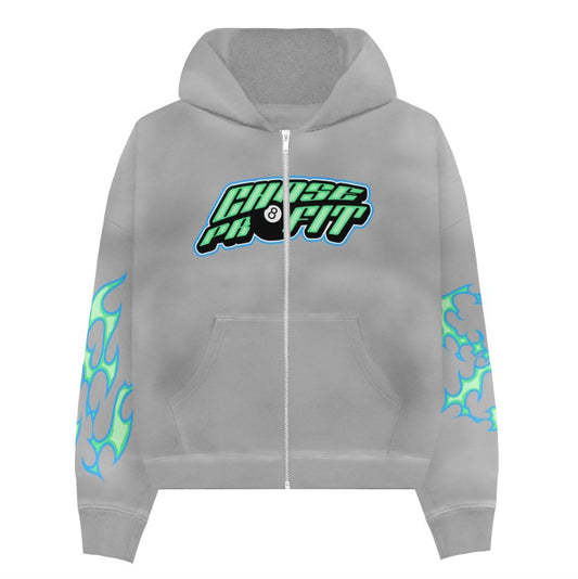 Green and Blue Sweatsuit
