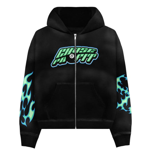 Green and Blue Sweatsuit