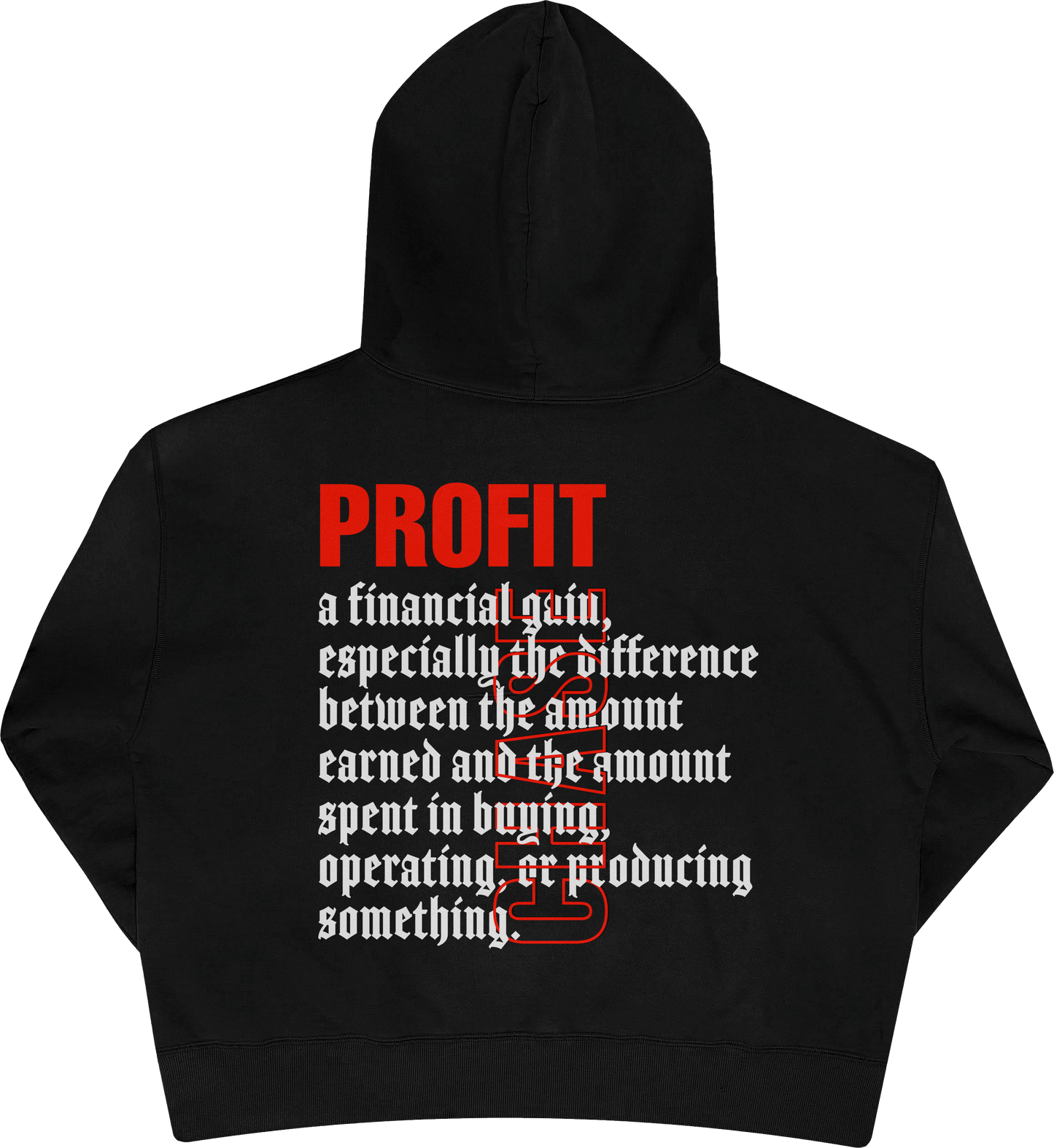 Profit Black Sweatsuit