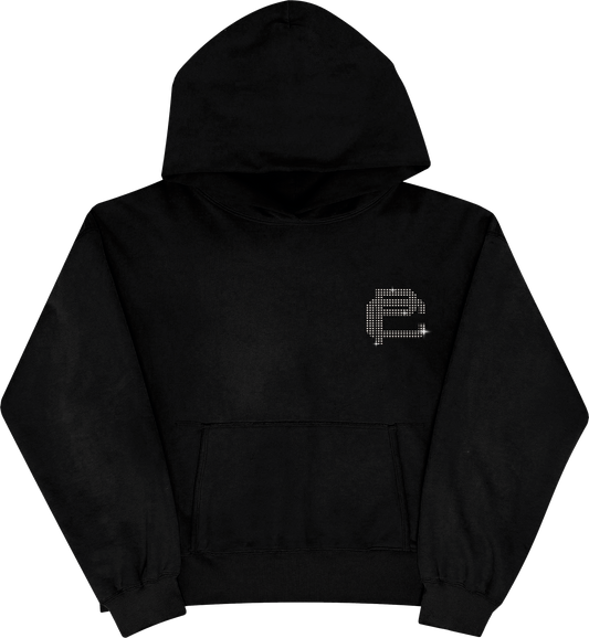 Black Rhinestone Sweatsuit